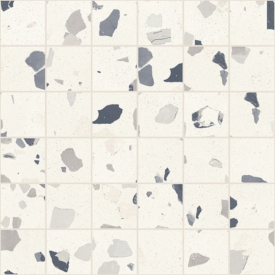 Мозаика 30x30 Deconcrete Mosaico De-Medium White CSAMDMWH30 Sant Agostino