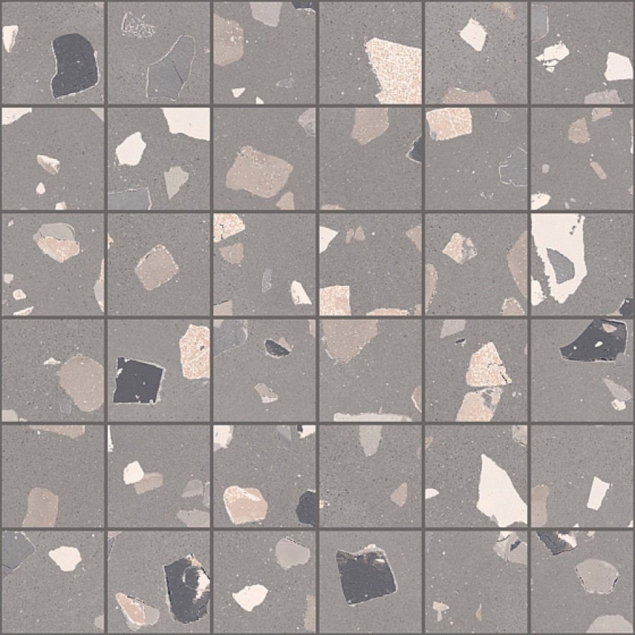 Мозаика 30x30 Deconcrete Mosaico De-Medium Grey CSAMDMGR30 Sant Agostino