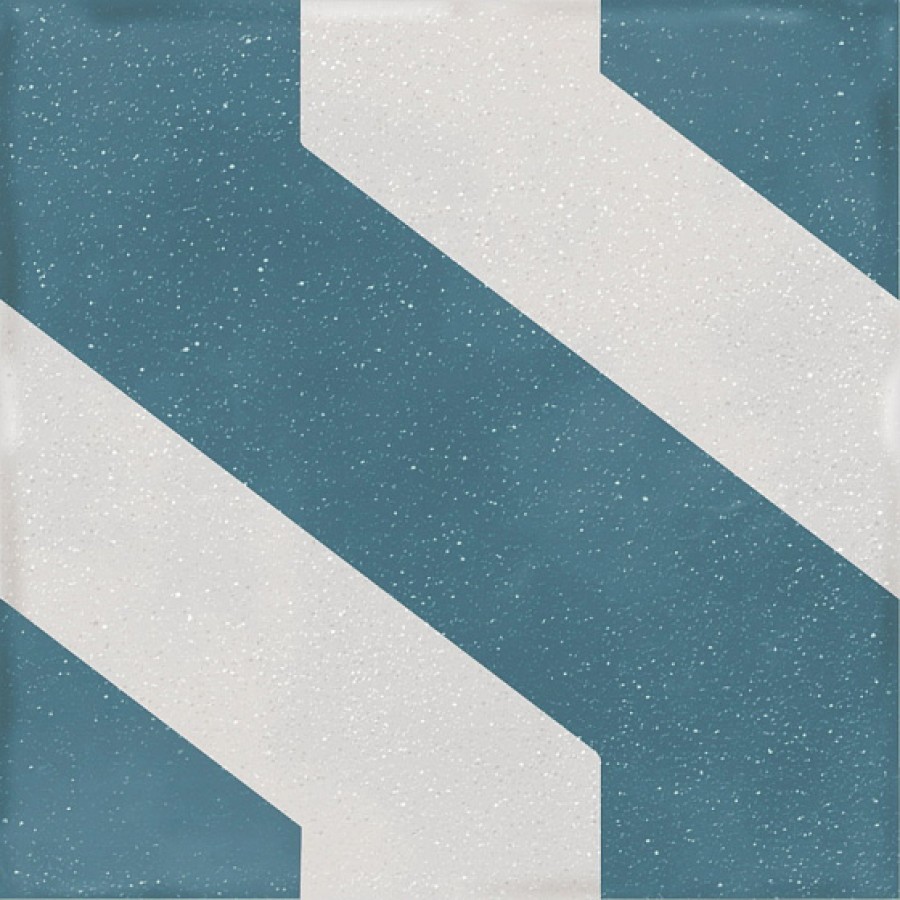 Керамогранит 18.5x18.5 Boreal Link Decor Blue 107200 Wow