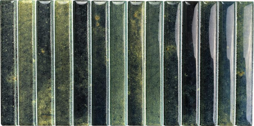 Плитка 23x12 Kit-Kat Mosaic Grass Glossy глянцевая зеленый Dune