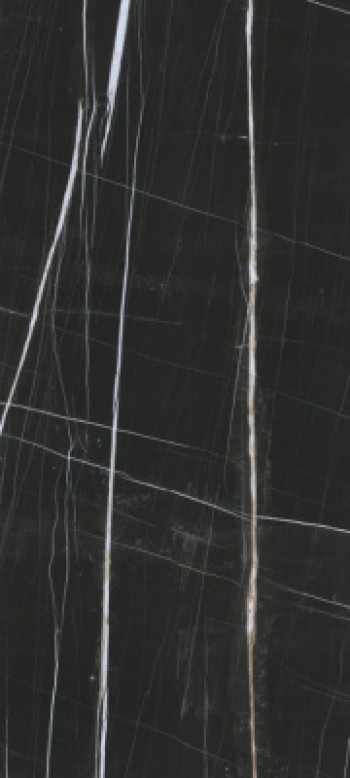 Керамогранит 160x80 Titanium black pulido rect глянцевая черный Baldocer