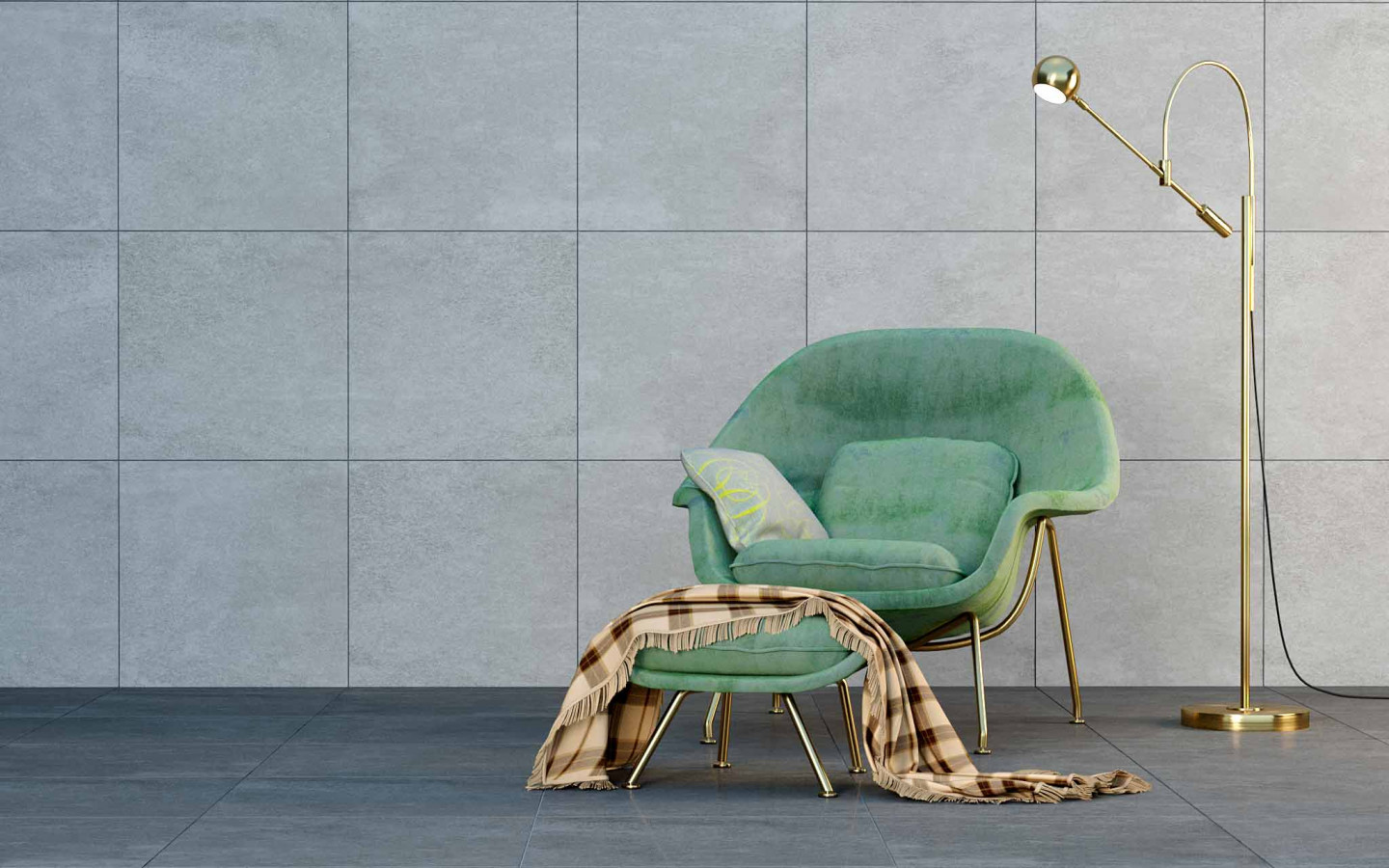 Керамогранит 38167 Style Ivory 60x60 9мм матовая Creto