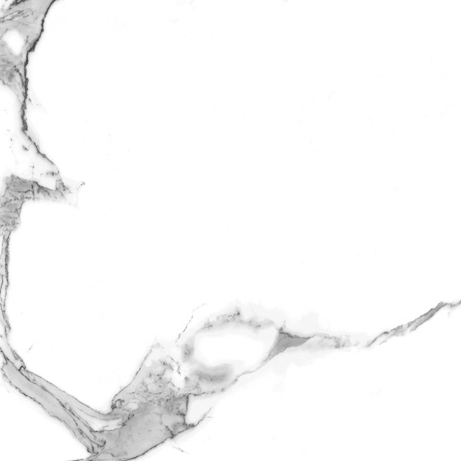 Керамогранит Statuario Crown белый глазурованная матовая 60x60 Laparet