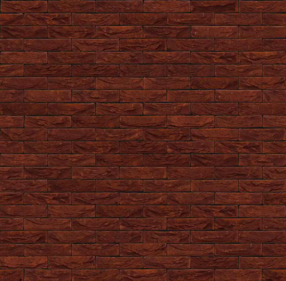 Плитка под кирпич ручной формовки Nelissen Aubergine 215x20x65